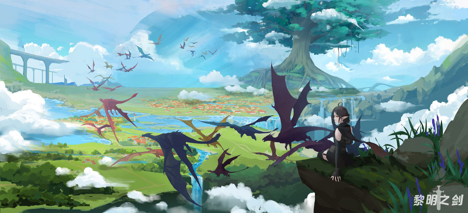 小说《黎明之剑》同人——索林巨树插画图片壁纸 小说《黎明之剑》同人——索林巨树插画图片壁纸